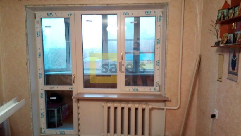 балконная дверь с двумя стеклами в кашире